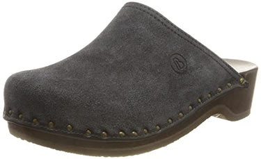 Berkemann Velours-Toeffler Unisex-Erwachsene Clogs, Blau (Blau), 2/3 EU im Sale